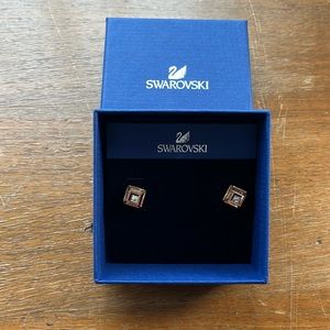 Swarovski stud earrings
